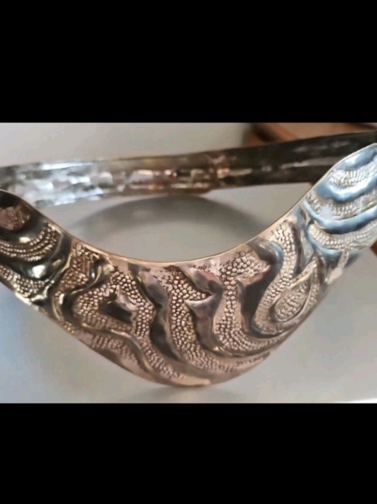 Handcrafted Silver-Tone Women\'s Metal Statement Belt Made In India main image 7